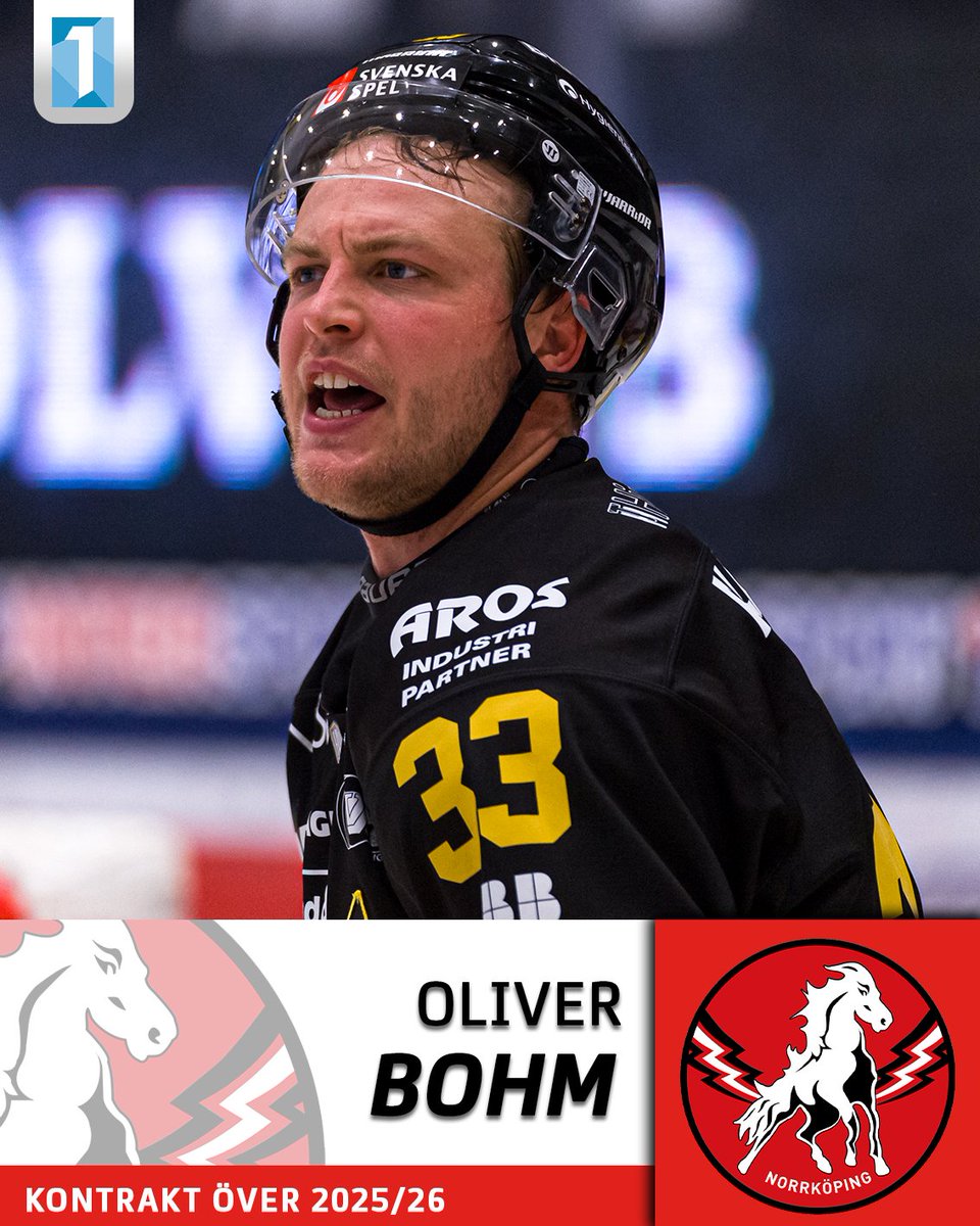 Bohm! 💣

Tung värvningsbomb av Vita Hästen.

33-åringen Oliver Bohm, med bland annat över 450 matcher i SHL, är klar för Norrköpings-laget.

📸: Oliver Szabo