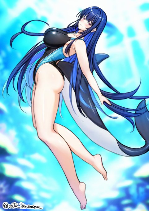 織華 in the sea 
