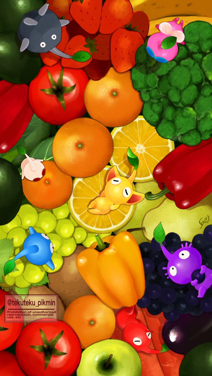 🥦🍅🥕

#ピクミン #ピクミンブルーム 
#pikminbloom #pikmin