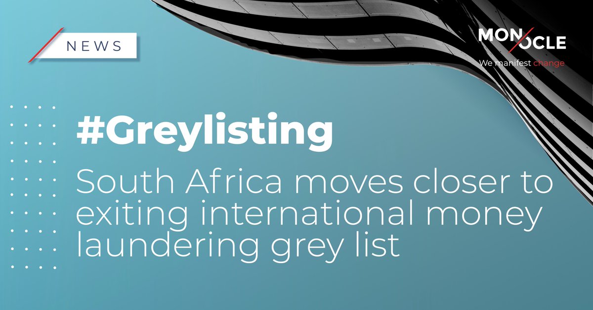The Financial Action Task Force has confirmed that South Africa has largely completed all 22 action items related to deficiencies in its anti-money laundering framework. An on-site assessment will now be conducted, and a positive outcome would result in South Africa being removed