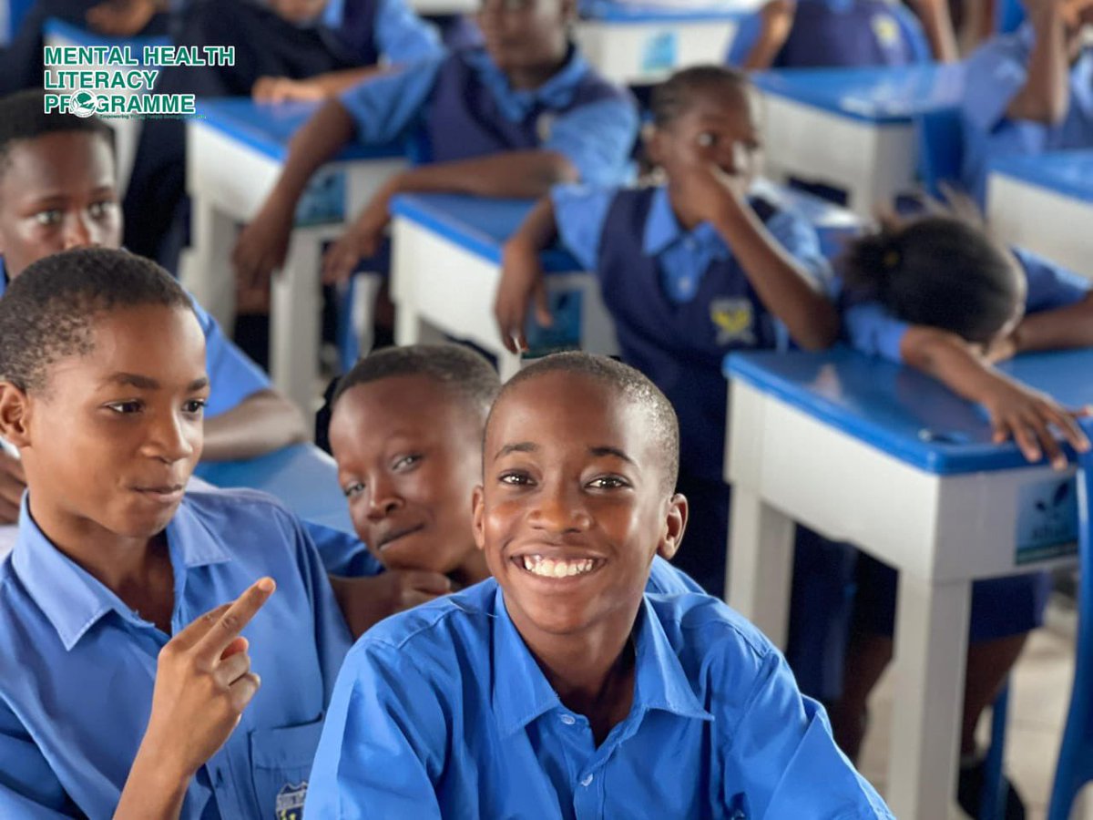 Mentalhealthth's tweet photo. 📚 Mental Health Literacy at Bodija International School
Last Tuesday, our team introduced the Mental Health Literacy Program to the students of and it was powerful! 💬✨
We believe early education is the foundation for lasting change.
#MentalHealthAwareness #mht https://t.co/YE7UGDyQt7