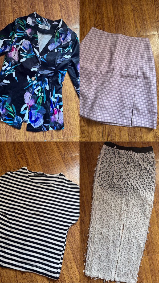 urdakocan's tweet photo. Sore all, mau jual preloved ku masih good condition semua🫶🏻 harga dari 20k sampai 80k yaaa dan bisa toko oren.. https://t.co/TIXGu2CZuX