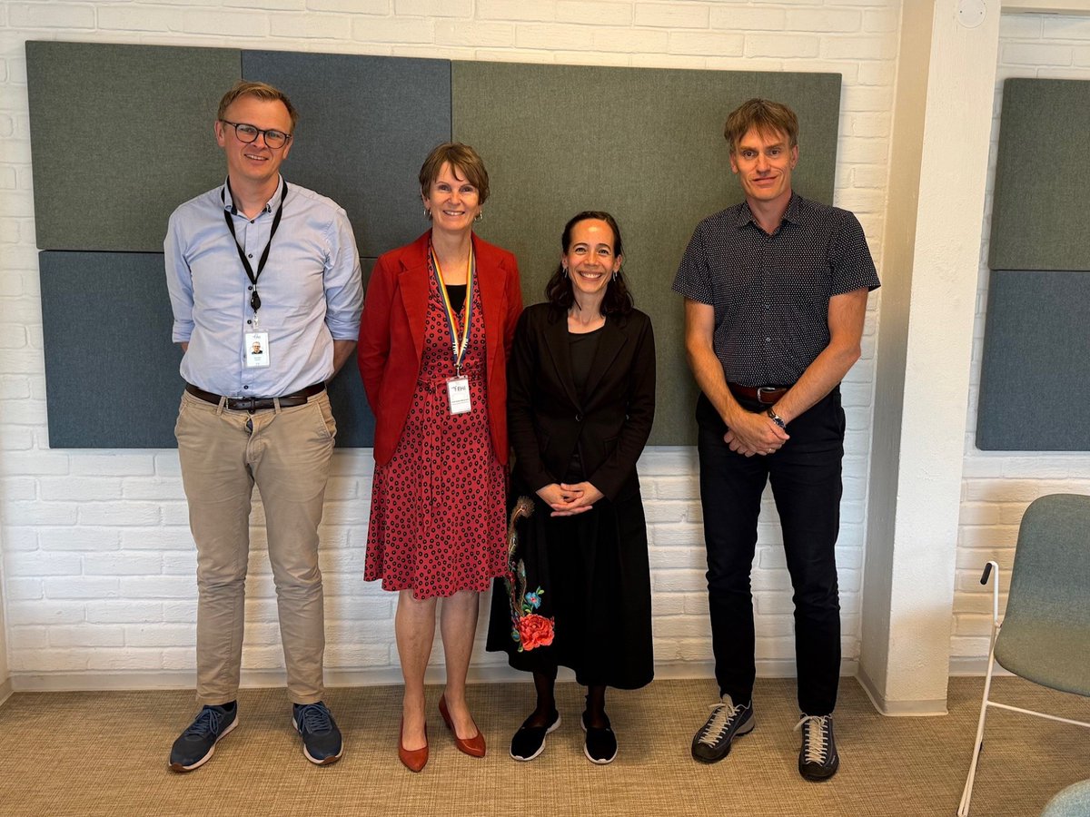 CEPI (@cepivaccines) on Twitter photo CEPI’s Deputy CEO <a href="/AureliaFNguyen/">Aurélia Nguyen</a> had the pleasure to meet with the Norwegian Institute of Public Health's DG Guri Rørtveit this week to discuss all things pandemic preparedness, from EU vaccine coordination efforts to NIPH’s work in the Global South. CEPI’s Deputy CEO <a href="/AureliaFNguyen/">Aurélia Nguyen</a> had the pleasure to meet with the Norwegian Institute of Public Health's DG Guri Rørtveit this week to discuss all things pandemic preparedness, from EU vaccine coordination efforts to NIPH’s work in the Global South.