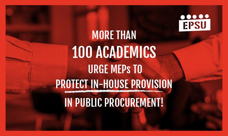 📩Over 100 experts agree: local authorities must be free to bring services back in-house - without red tape or forced competition.

MEPs in IMCO must defend public control in procurement and reject compulsory tendering. Public services aren’t for sale.