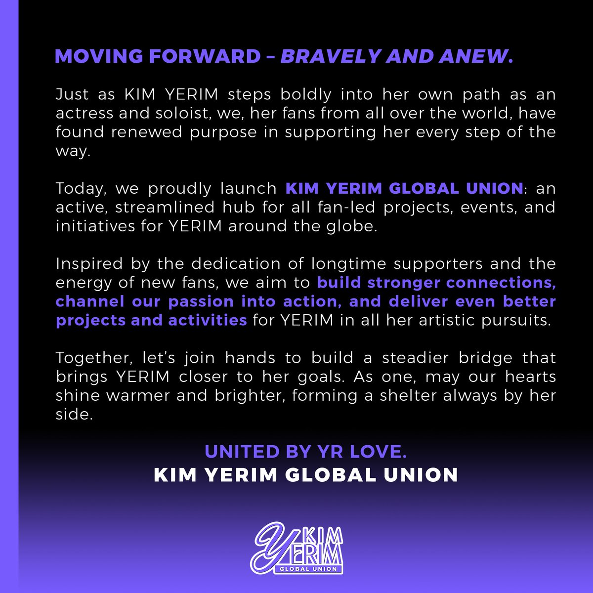 KIM YERIM Global Union tweet media