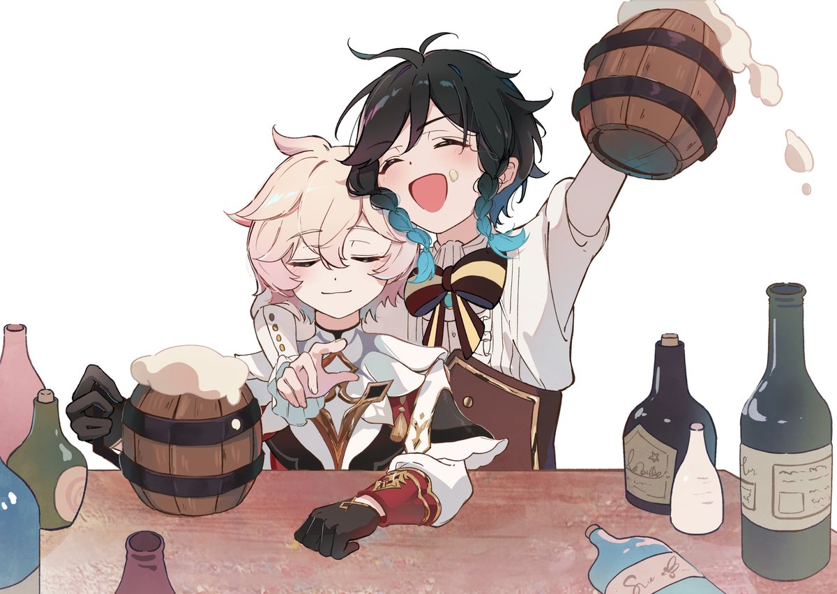 ダリアくん実装おめでとう！🍻
 #Dahlia  #Venti