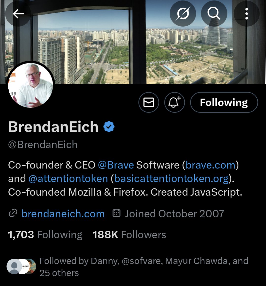 nikscode's tweet image. My mind cannot comprehend that this person has just 188k followers. And look at his humble bio "Created JavaScript" #javascript #react #web