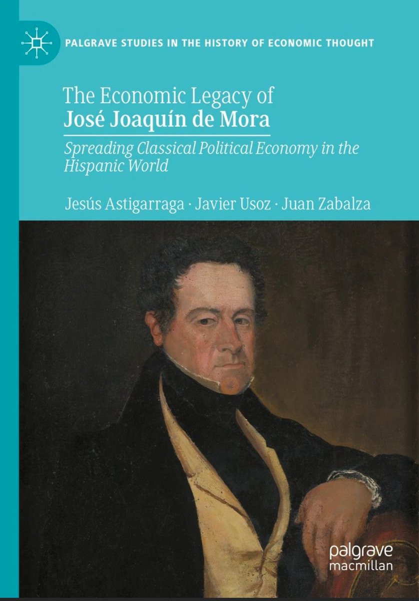 ¡ANUNCIO DE PREMIO!
Premio Vicens Vives 2025
Astigarraga, Jesús, Usoz, Javier, &amp; Zabalza, Juan (2024). The economic legacy of José Joaquín de Mora: Spreading classical political economy in the hispanic world. Palgrave Macmillan.
#AEHE #PremioVicensVives
aehe.es/noticias/the-e…