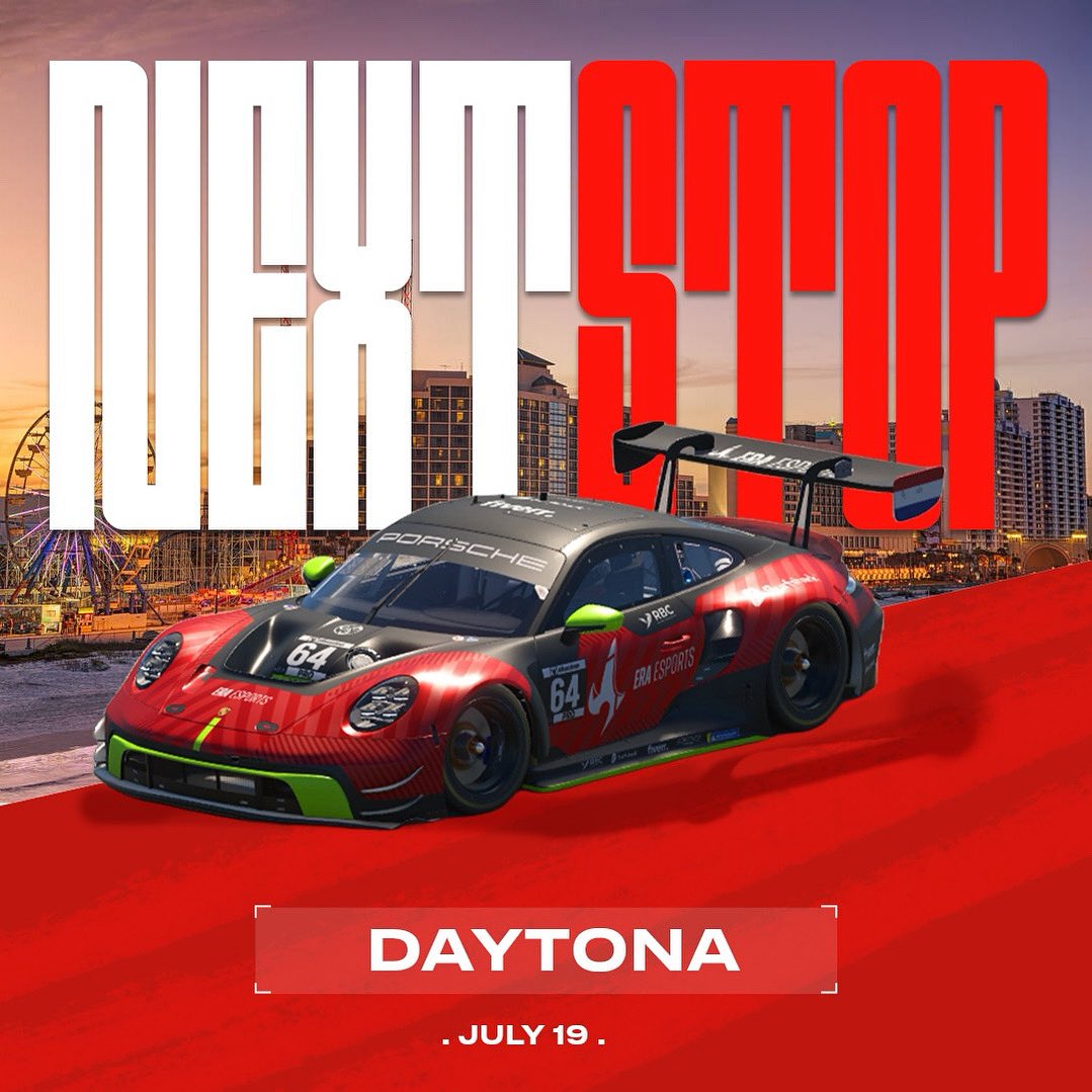 1ERAEsports's tweet photo. First race of the new @antistallracing calendar with the first stop being Daytona lets see what this season has to offer for us. #iracing #sinracing #esports #gt3 #imsa #wec #ERA #gaming #fy #foryou https://t.co/912Z56k2ic