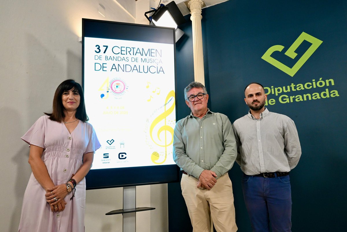 🎶Chauchina acoge tres noches de música y cultura dentro del 37º Certamen de Bandas de Andalucía
 
🗓️Se celebrará los días 4, 5 y 6 de julio en el Auditorio “Vicente y Llopis” de esta localidad
 
#GranadaLlenaDeVida