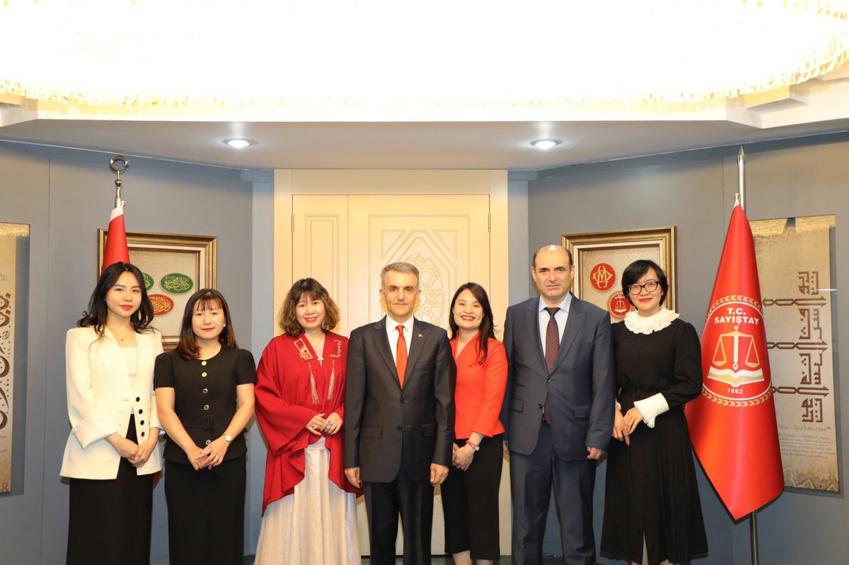 TurkishSAI's tweet photo. Study Visit Program for the SAI of Vietnam was held on 16-17.06.2025. https://t.co/Fmygvrbvp9