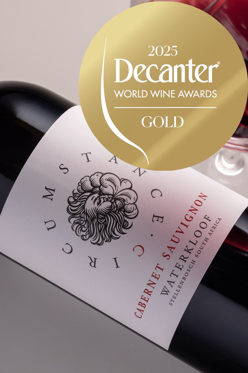 CIRCUMSTANCE CABERNET SAUVIGNON 2022 STRIKES GOLD AT THE DECANTER WORLD WINE AWARDS 2025. Now the second-most planted red grape variety on Waterkloof, Cabernet Sauvignon is going from strength-to-strength on this ocean-facing, regenerative farm.