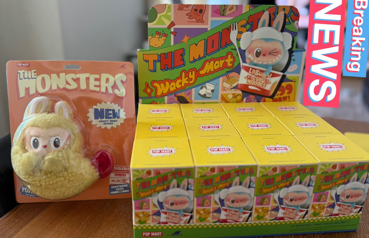 THE MONSTERS Wacky Mart イヤホンケース エビフライ2個 THE MONSTERS