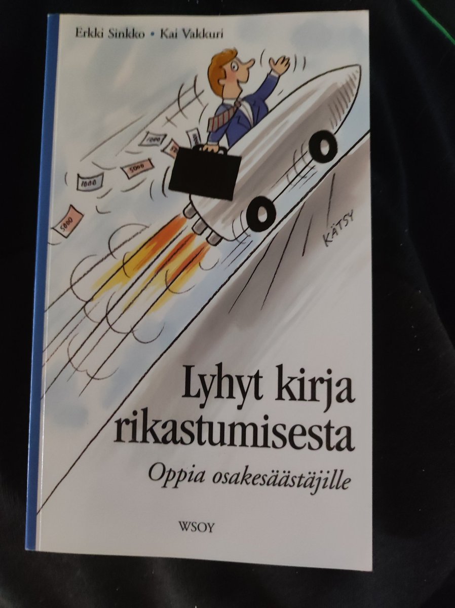 MarkoLouevuo's tweet image. Kai Vakkuri &amp;amp; Erkki Sinkko
Lyhyt kirja rikastumisesta : oppia osakesäästäjille

#sijoitukset #osakesäästäminen #arvopaperit #osakkeet  #säästäminen #sijoittaminen