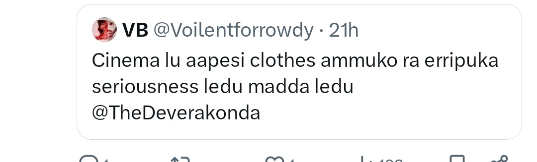 Sai__128's tweet image. Battalu anta ammuko ra erripuka #VDK