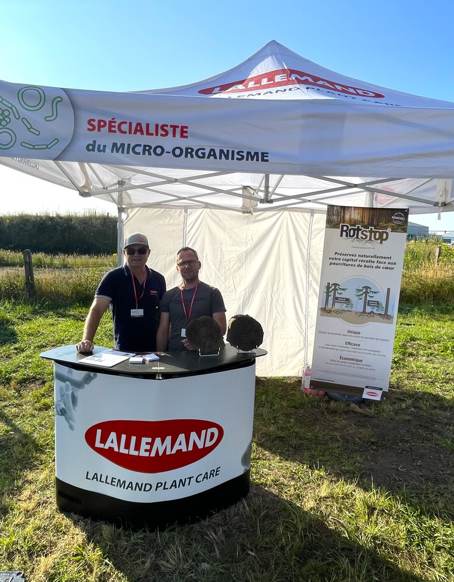 🌲 #FOREXPO2025 : c’est parti !
Notre équipe est en place sous le soleil landais ☀️
Venez nous rencontrer pour échanger sur nos solutions microbiennes au service de la santé des forêts 🌲🌿
📍Stand Lallemand Plant Care
#LallemandPlantCare #Biocontrôle #SantéDesForêts #Rotstop