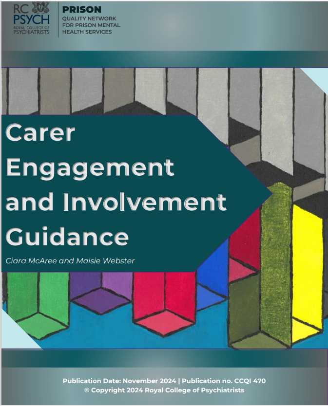 Reflecting on last week's #CarersWeek :
Last year, the #QNPMHS team published 'Carer Engagement and Involvement Guidance' to provide prison mental health services with support to improve their engagement with carers.  
🔗You can find this publication here: bit.ly/44lM8aE