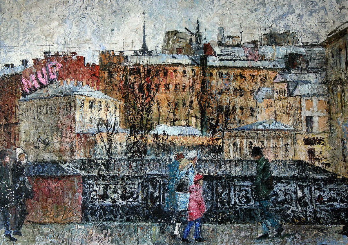 🖤NEW DROP🖤

Physical Art. Canvas/oil 

“On Nevsky” 

This work is part of my project “City” - a reflection on the urban environment as a carrier of collective memory.

1/1 

555 XTZ

objkt.com/tokens/KT1AUrz…