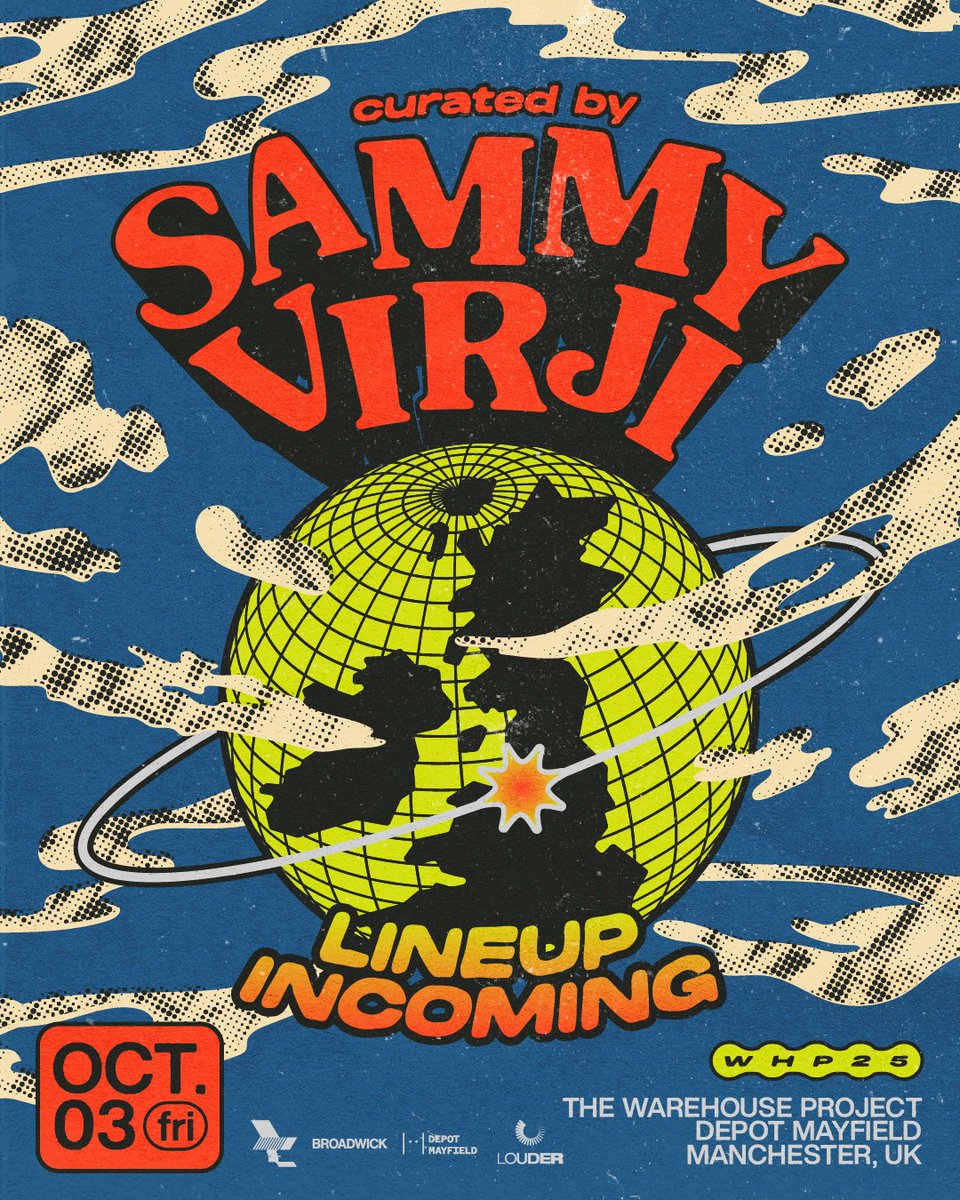SAMMY VIRJI CURATES WHP

This October, Sammy Virji returns to The Warehouse Project for a 3 room takeover of Depot Mayfield.

Full line up incoming, register for first access to updates + tickets – bit.ly/SVxWHP25