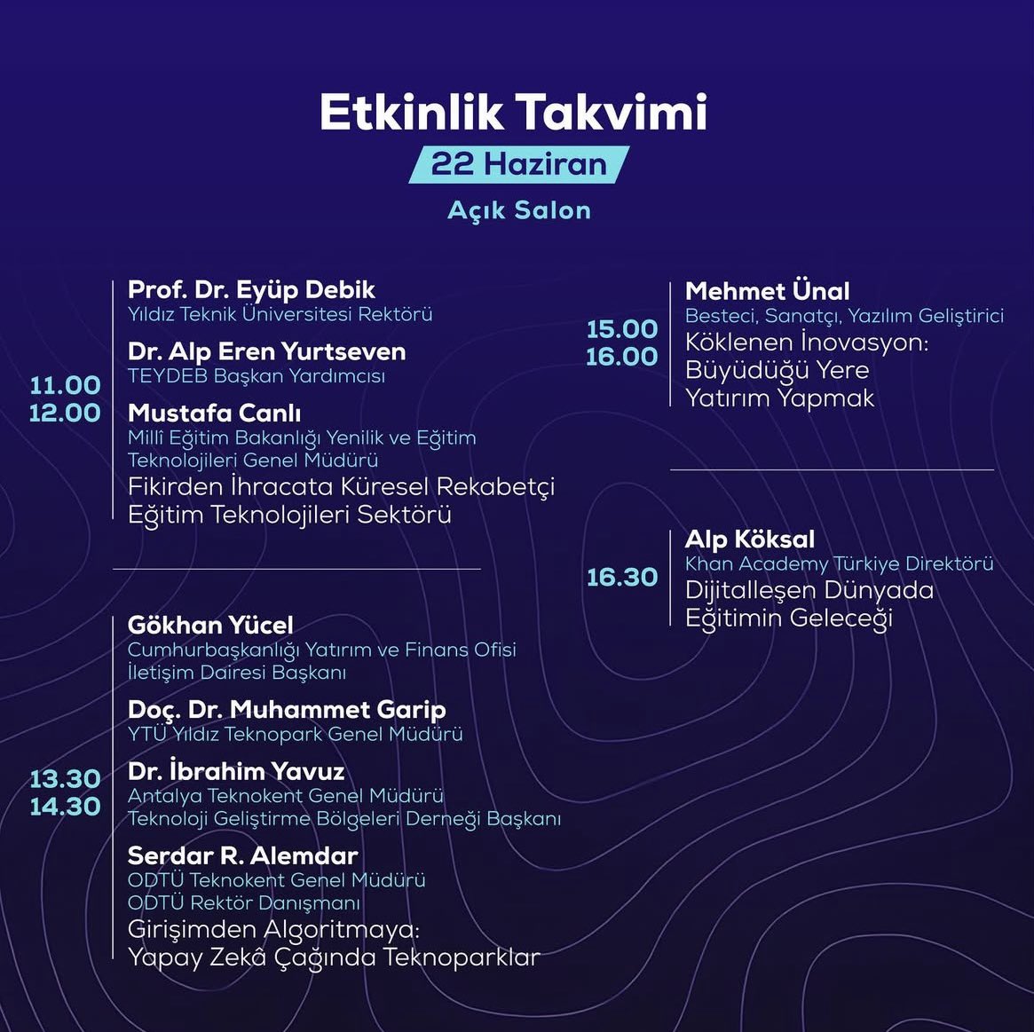 📌 TETZ 2025 Programı Yayında!
📲 Detaylar &amp; QR: TETZ uygulamasında.

📌 TETZ 2025 Program is Live!
📲 Info &amp; QR: On the TETZ app.

#TETZ2025 #EdTech