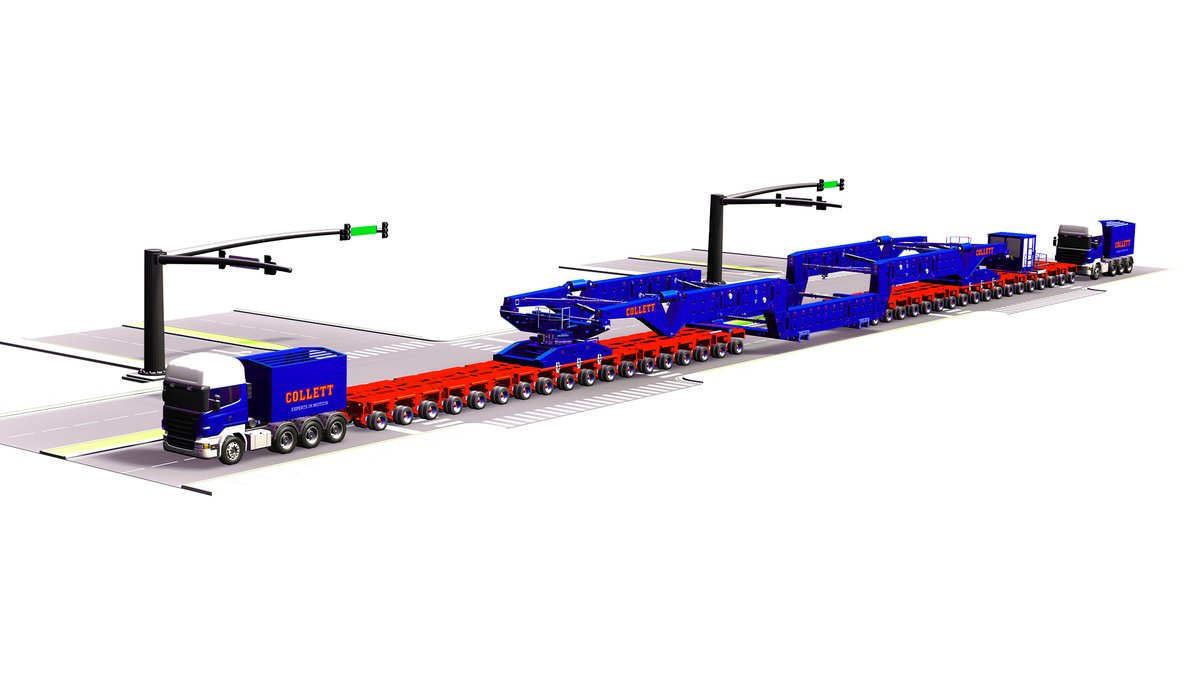 CollettLtd's tweet image. We have purchased a 350 Tonne capacity Greiner modular side girder bridge system to join our existing 150, 250 and 550 Tonne units in the Collett fleet.

Read more: collett.co.uk/new-350-tonne-…

#HeavyTransport #FleetExpansion #Greiner #GirderBridge