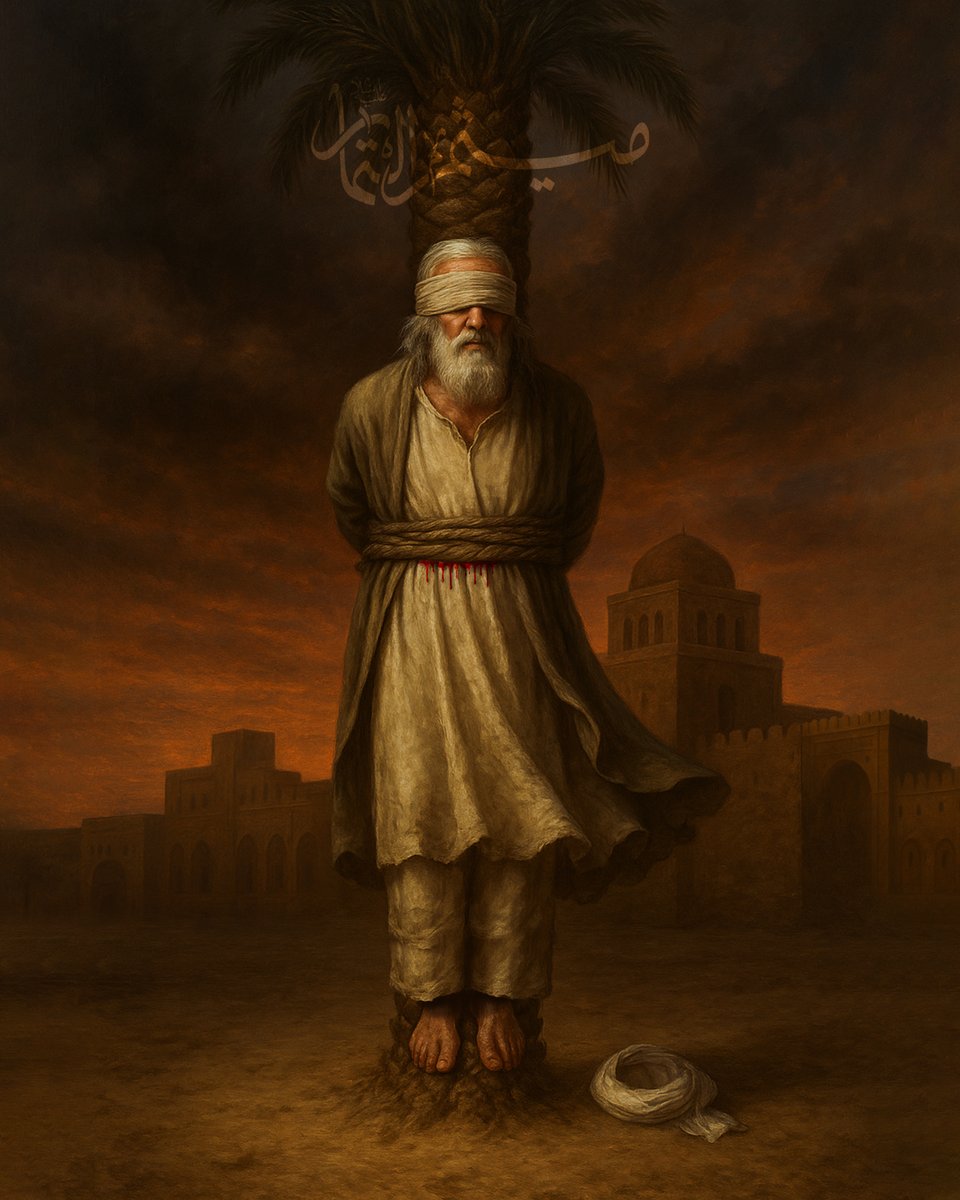 أعظم الله لكم الاجر باستشهاد الصحابي الجليل ميثم بن يحيى التمار (رضوان الله عليه)

#عاجل_61 
 #العتبة_الحسينية_المقدسة