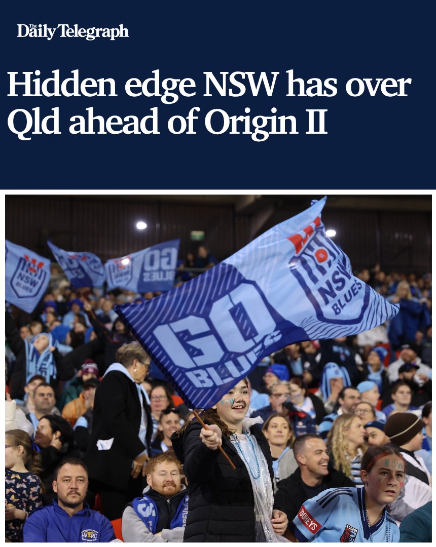 NSW fans will be entering the State of Origin clash with a surprising source of leverage over Queensland. 👉 bit.ly/4kIeku2