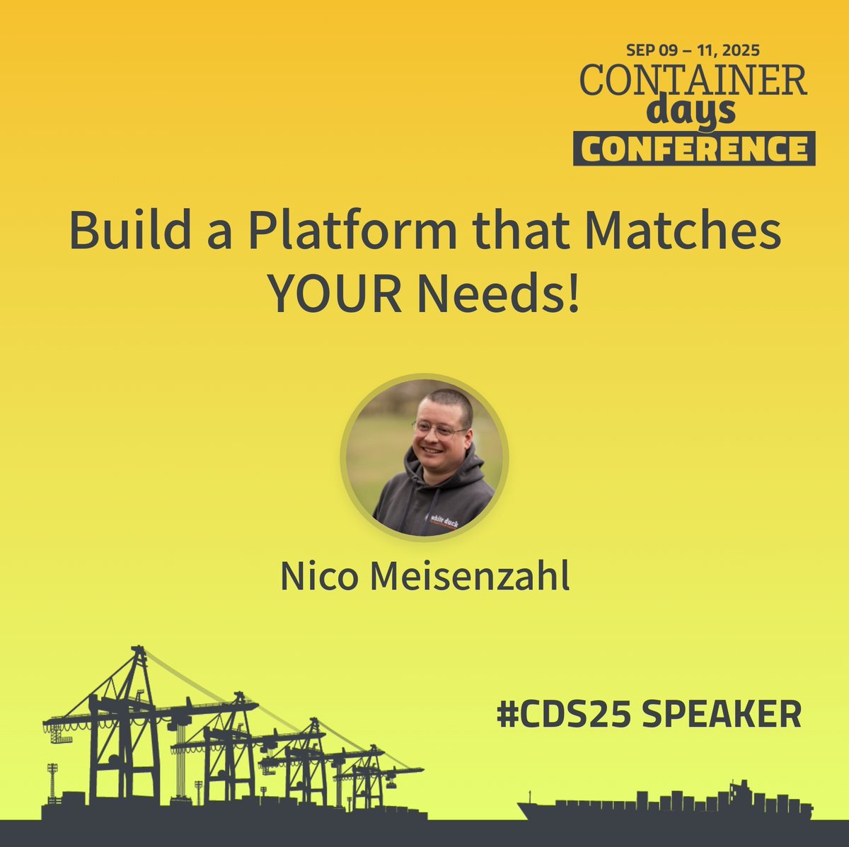 ContainerDays (@condayseu) on Twitter photo Let's give a warm welcome to the next round of speakers for ContainerDays Conference 2025! π Let's meet:
- Fabian Schulz & Joel Studler from <a href="/Swisscom/">Swisscom</a>
ποΈ "From Weeks to Seconds: Scaling Network Automation with Kubernetes Operators"
- <a href="/skyg001/">Akash Gautam</a> from <a href="/Kubermatic/">Kubermatic</a>
ποΈ "Confidential Let's give a warm welcome to the next round of speakers for ContainerDays Conference 2025! π Let's meet:
- Fabian Schulz & Joel Studler from <a href="/Swisscom/">Swisscom</a>
ποΈ "From Weeks to Seconds: Scaling Network Automation with Kubernetes Operators"
- <a href="/skyg001/">Akash Gautam</a> from <a href="/Kubermatic/">Kubermatic</a>
ποΈ "Confidential