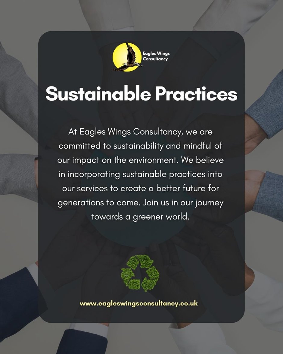 Sustainable Business Practice
Our commitment to sustainable business practice is to help other businesses incorporate sustainable business practices.
#Sustainability #SustainableBusiness #GoodPractice
 #DisabilityConsultant #TurningDisabledToEnabled lnkd.in/eQU5XDSQ