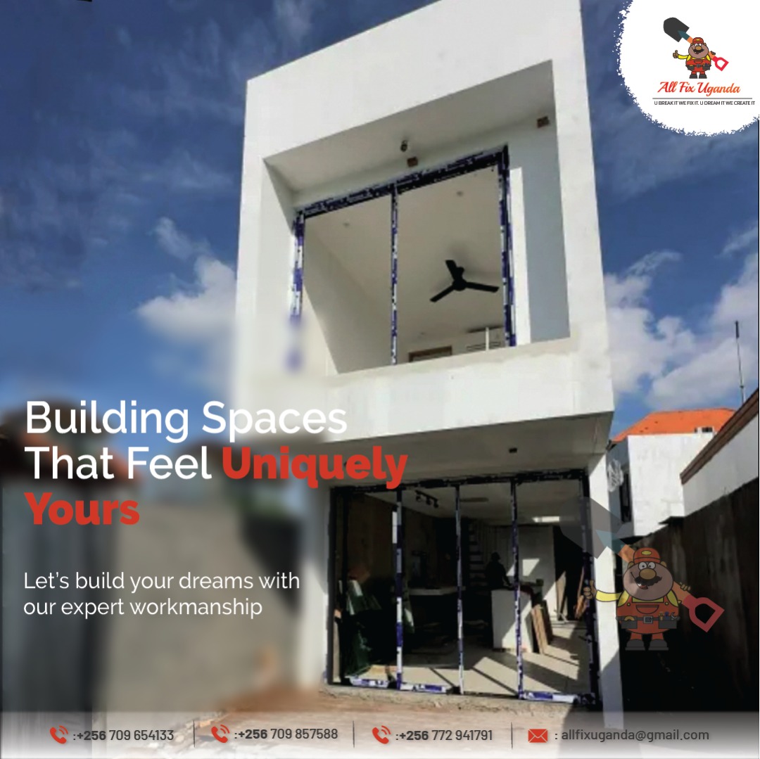 Allfixuganda123's tweet photo. It does not matter the shape and size of structure @Allfixuganda123 ...You dream it and we will build it for you. Contact us on 0709654133, 0709857588, 0772941791. #uniquestructures #fypviraltwitter #architects #contractors #expert #Building https://t.co/YWWyeobNJA