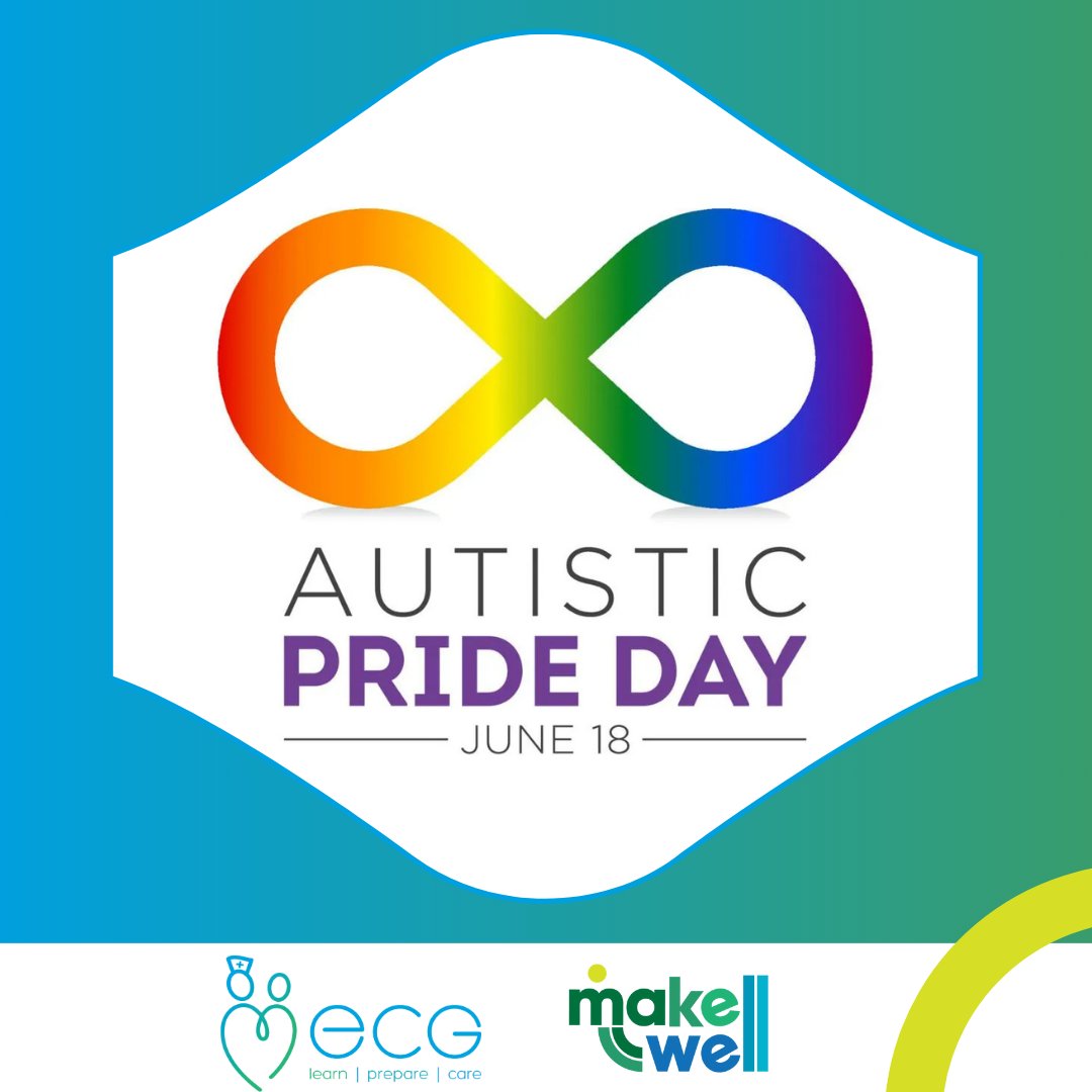 Today is Autistic Pride Day — a day created by autistic people for autistic people. 
Happy Autistic Pride day to all who celebrate! We hope you have a great day!