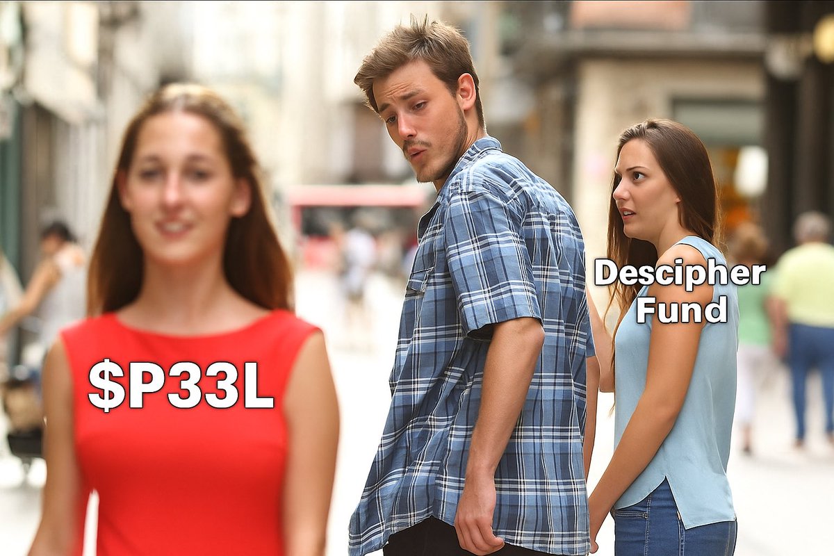 Imagine missing <a href="/thep33l/">THE P33L</a> …

then skipping the 2nd project from <a href="/SeedifyFund/">Seedify</a> at just $100K MC 👀

<a href="/DescipherFund/">Descipher</a> brings DeSci + AI with 5 autonomous agents doing real work:
• Research 
• Patent 
• Collab 
• Legal 
• Funding

Only 750 leaderboard spots.

This isn’t hype, it’s