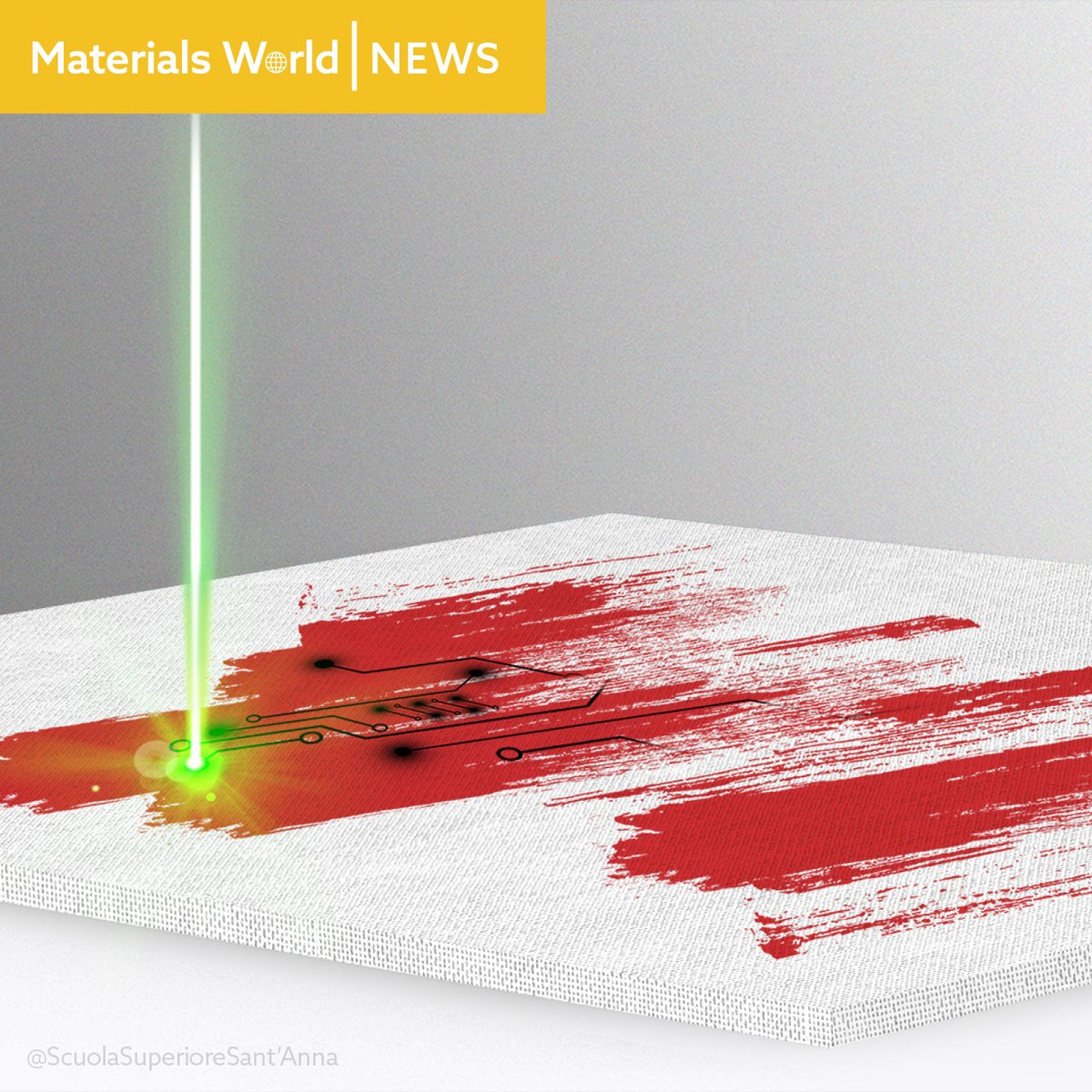The thin red #electric line:
An electrical #circuit has reportedly been created using only a red marker #pen and a #laser beam.

See full article here: iom3.info/4kWlMlx