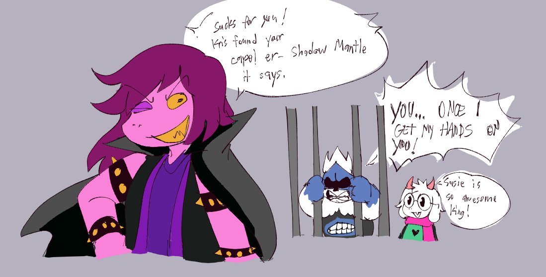 Aquire Shadow Mantle!

#DELTARUNE #deltaruneart