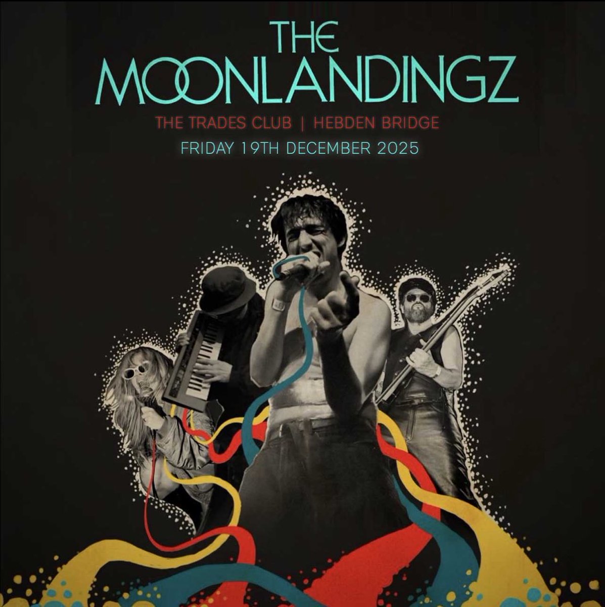 The Moonlandingz (@themoonlandingz) on Twitter photo Bringing some jingle and some ecstatic - nay religious joy to some choice Northern cities and towns on the week before Christmas…
SHEFFIELD @crookessocialclub 17th Dec,
LIVERPOOL @roughtradelpl 18th
HEBDEN BRIDGE <a href="/thetradesclub/">The Trades Club</a> 19th …
TICKETS ON SALE THIS FRIDAY AT 10am . Bringing some jingle and some ecstatic - nay religious joy to some choice Northern cities and towns on the week before Christmas…
SHEFFIELD @crookessocialclub 17th Dec,
LIVERPOOL @roughtradelpl 18th
HEBDEN BRIDGE <a href="/thetradesclub/">The Trades Club</a> 19th …
TICKETS ON SALE THIS FRIDAY AT 10am .