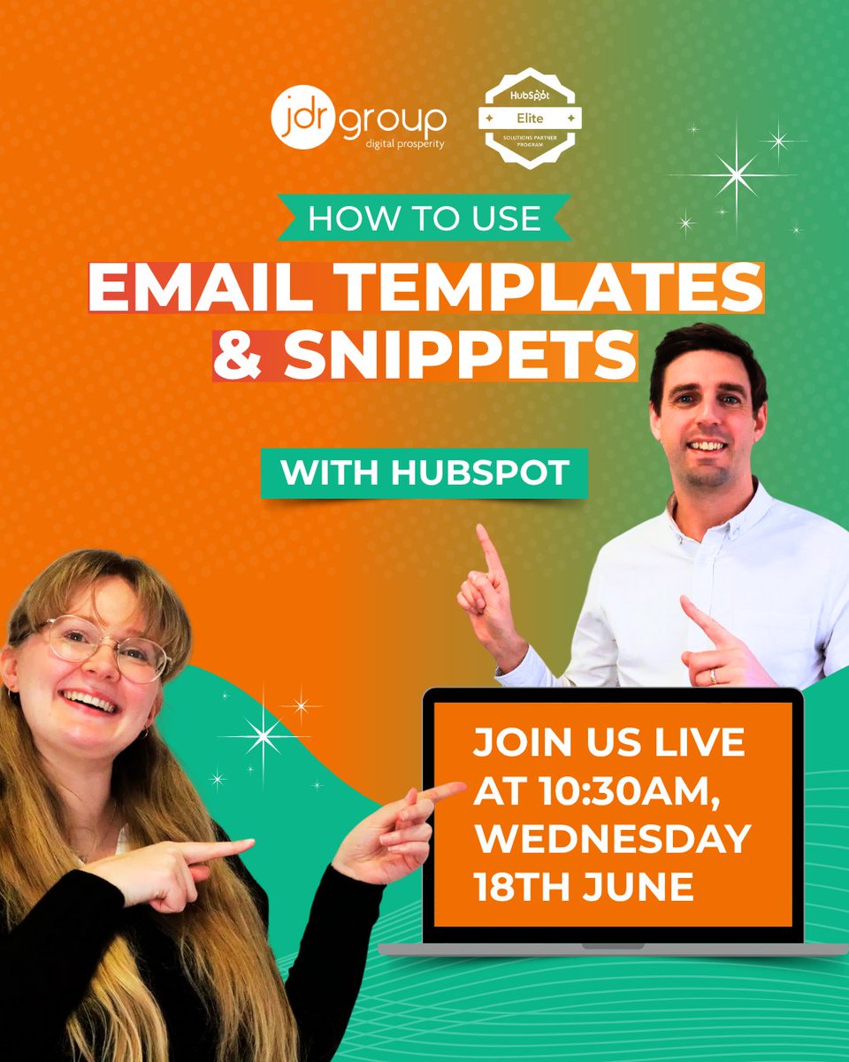 AndrewLeamon1's tweet photo. Still time to join our HubSpot Masterclass – kicking off at 10:30 AM (UK time) today!

✔️ Email templates that convert
✔️ Snippets to speed up outreach
✔️ Tips to optimise your sales tools

Register now 👉 https://t.co/OO7JNYJ3i8

#HubSpot #EmailMarketing #SalesTools #Webinar https://t.co/hABkEe7RYT