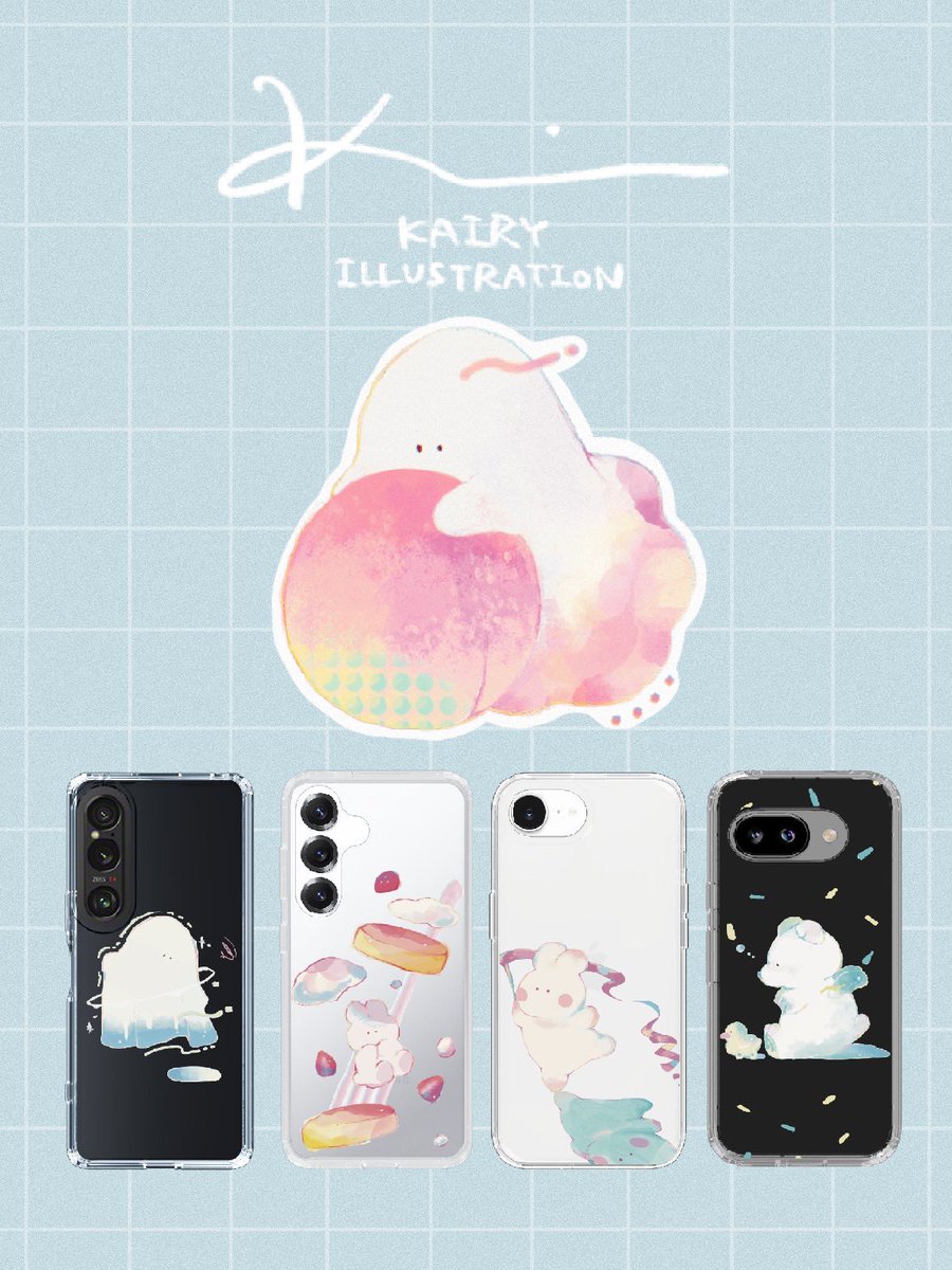 KAIRY ┊kawaii creator (@kairy_ice) on Twitter photo 🫧お知らせ🫧
この度DesignBoxさま(<a href="/DesignBoxjp7117/">DesignBox~スマホアクセサリーショップ~</a> )にて、スマホケースを販売させていただくことになりました!
デザインは全5種、対応機種たくさんあります🐻❄️🩵
ぜひチェックしてみてください!
URLはリプ欄へ🔗 🫧お知らせ🫧
この度DesignBoxさま(<a href="/DesignBoxjp7117/">DesignBox~スマホアクセサリーショップ~</a> )にて、スマホケースを販売させていただくことになりました!
デザインは全5種、対応機種たくさんあります🐻❄️🩵
ぜひチェックしてみてください!
URLはリプ欄へ🔗