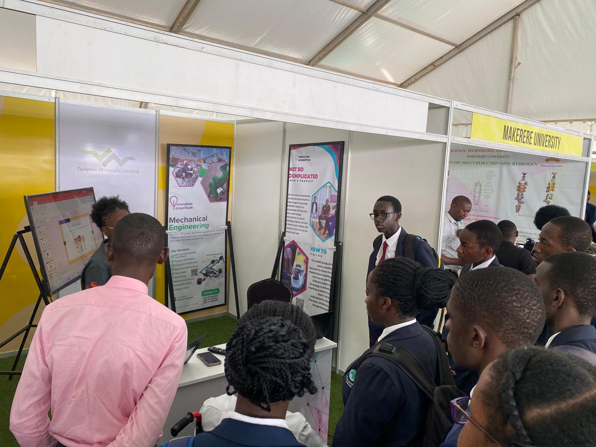 Innovug's tweet image. We are lighting young and old creative candles alike. So check out our creations and works at the ongoing national science week expo at the Kololo Independence grounds @STIsecretariat @DrMusenero #NSW2025 #NSW25