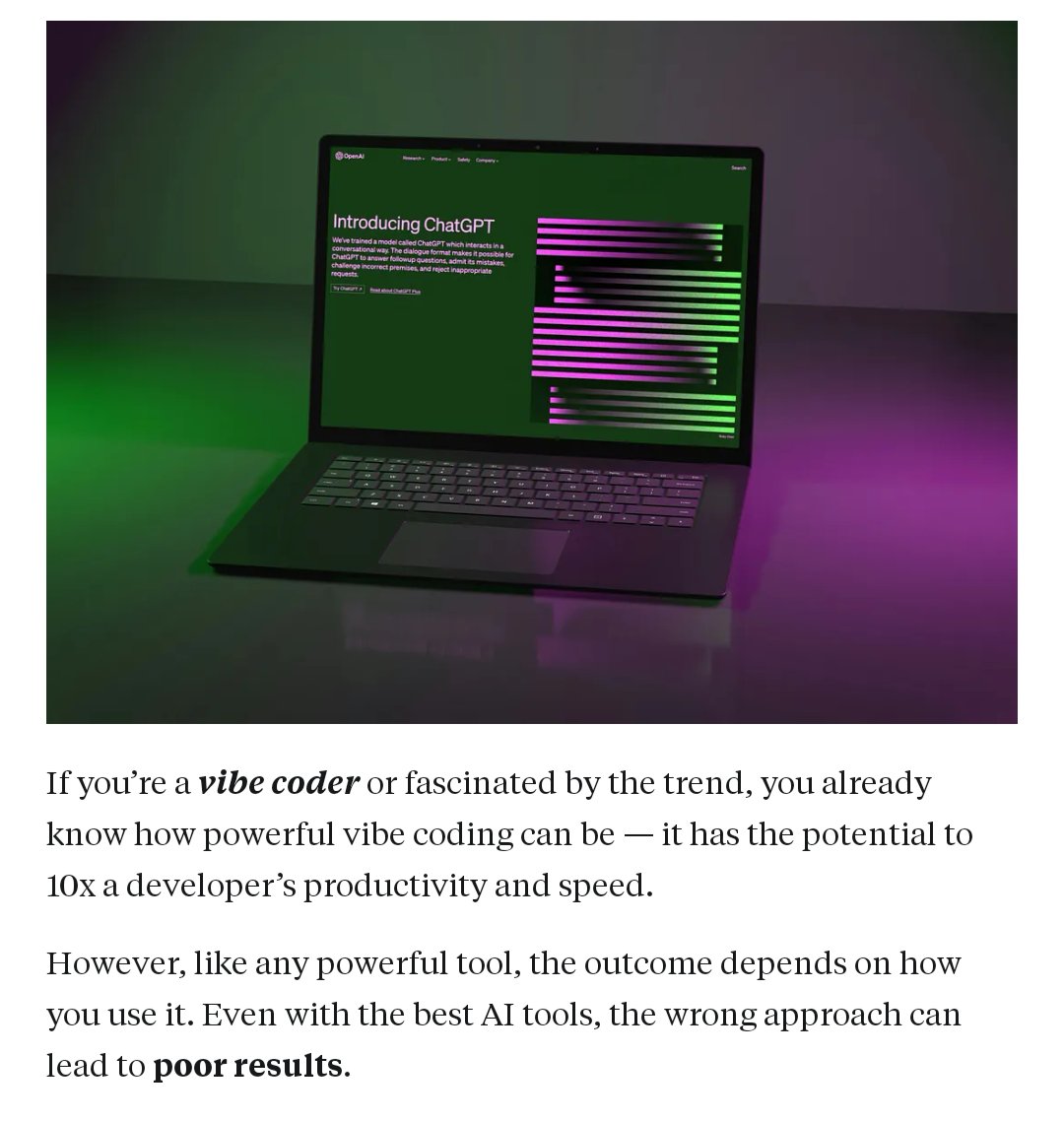 _nelsonelaye's tweet photo. Turns out, vibe coding is more than just vibes 🫠

👉https://t.co/Byc9m41wKF https://t.co/7FEGN0zsTG
