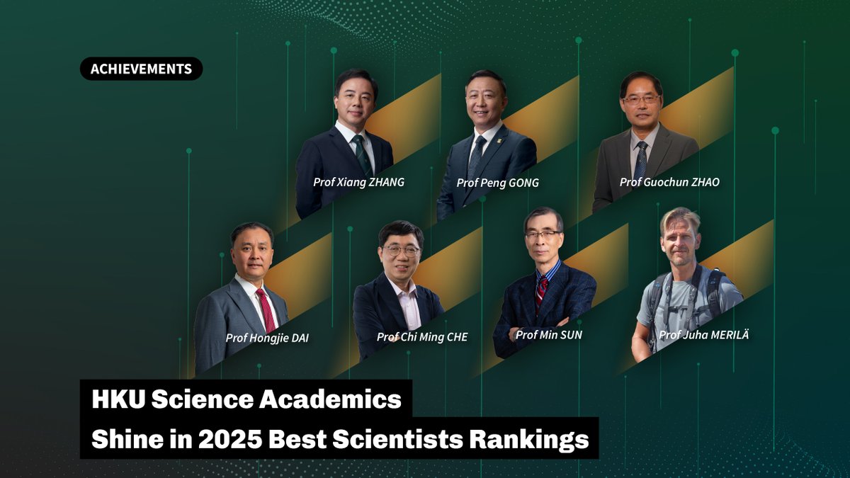 Our academics are recognised among the world's top scientists in the 2025 Research.com Best Scientists Rankings. Proud to see their work making a global impact! More details: rb.gy/wpa9io