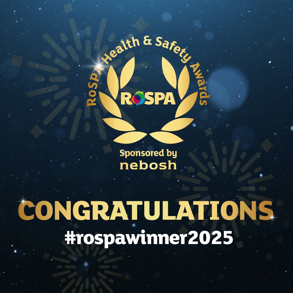A huge congratulations to every #rospawinner at Friday's RoSPA Awards! 

Veriforce CHAS is proud to sponsor this celebration of outstanding commitment to health and safety 🏆