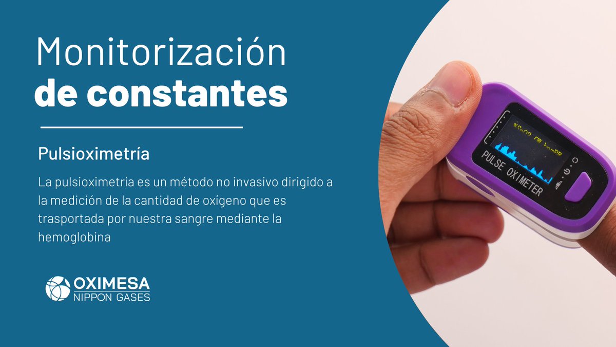 OximesaNG's tweet photo. 💻La #pulsioximetría es un método no invasivo, usado para la medición de la cantidad de oxígeno que es transportada por nuestra sangre mediante la #hemoglobina
https://t.co/DyJ1Y58kji https://t.co/wvWJbb9aii