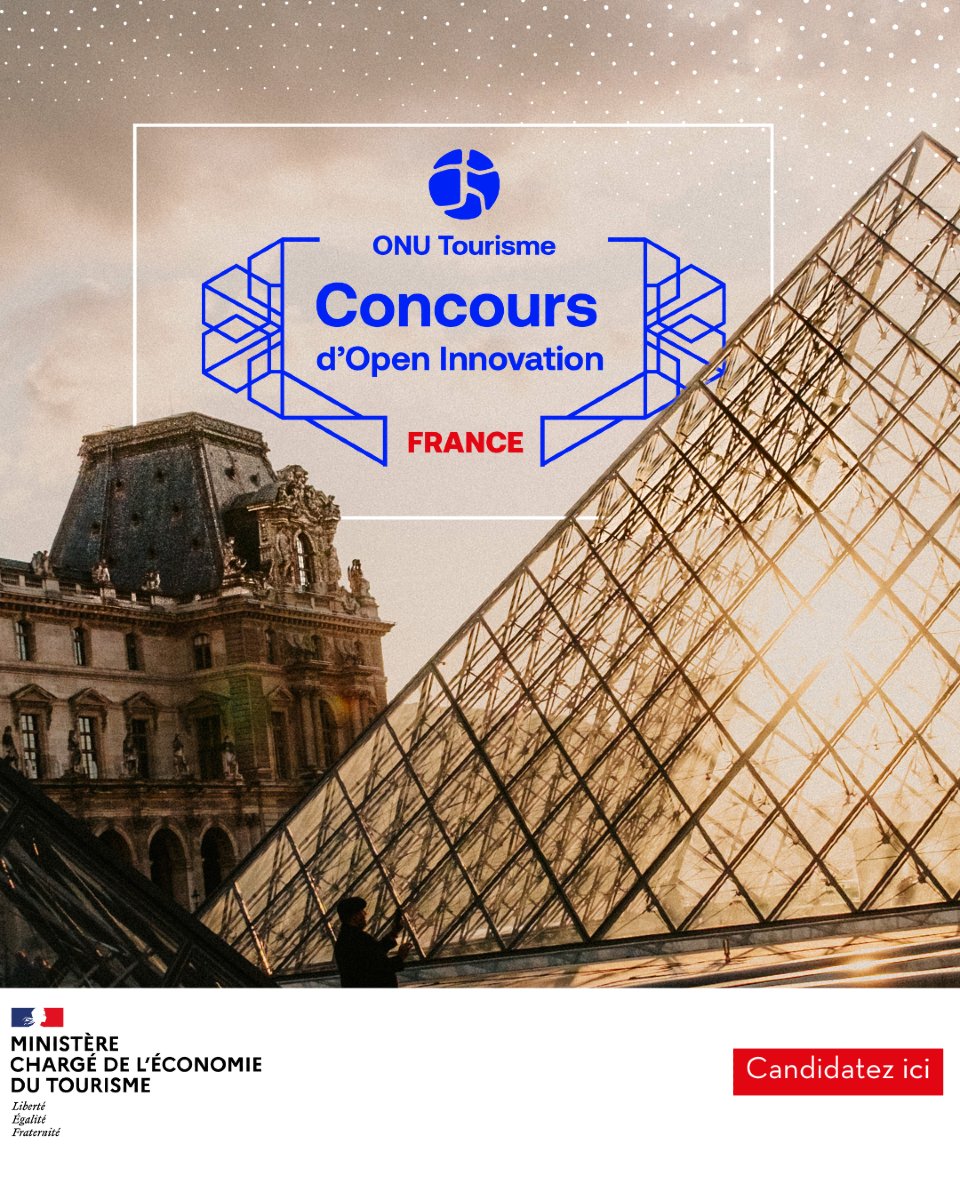 Le compte à rebours est lancé pour la finale du Concours d’Open Innovation de l’ONU Tourisme !
Participez à l’UN Tourism Tech Adventure France et découvrez les projets qui façonnent l’avenir du tourisme durable. 🌍

Plus d’informations 👉 f.mtr.cool/pkxccbulex