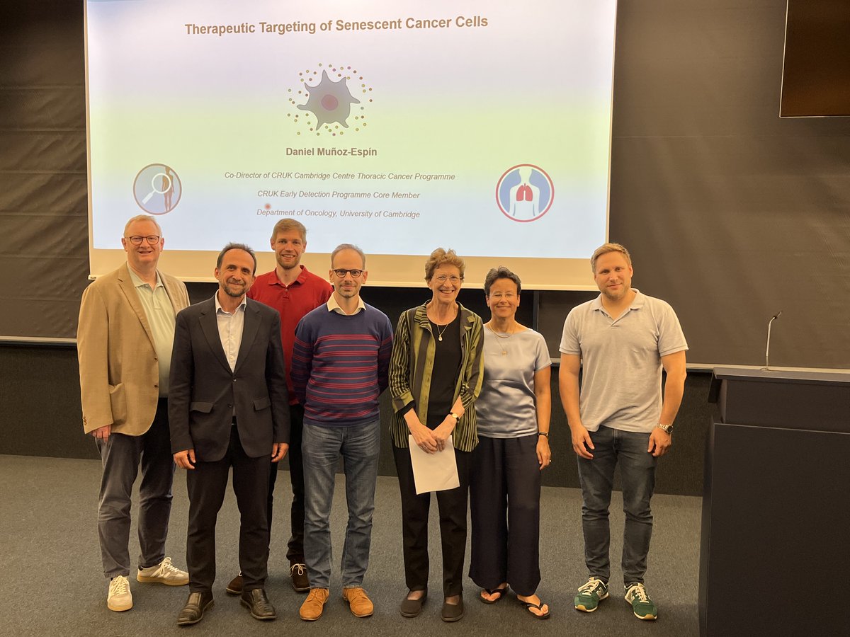 Muñoz-Espín Lab (@munozespin_lab) on Twitter photo Thanks so much to Prof Susan Gasser, Prof Margret Schottelius, and ISREC Foundation for their Symposium invitation at Agora Cancer Centre (Lausanne). It's been a very enjoyable and inspiring Senescence Imaging Workshop surrounded of excellent speakers and scientific colleagues! Thanks so much to Prof Susan Gasser, Prof Margret Schottelius, and ISREC Foundation for their Symposium invitation at Agora Cancer Centre (Lausanne). It's been a very enjoyable and inspiring Senescence Imaging Workshop surrounded of excellent speakers and scientific colleagues!