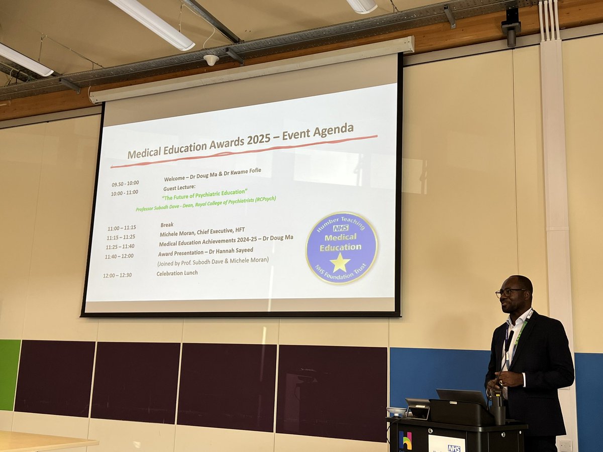 Today is our Medical Education Awards ceremony - well done to all the nominees <a href="/HumberNHSFT/">Humber Teaching NHS Foundation Trust</a>