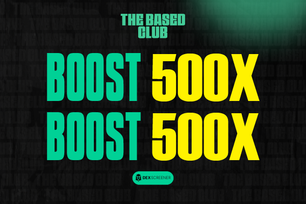 thebasedclub's tweet photo. ⚡️ Big moves from $THE BASED. Boost 500x and momentum’s only growing!
https://t.co/RK1q4xXOqZ https://t.co/PcXyxZWLWF