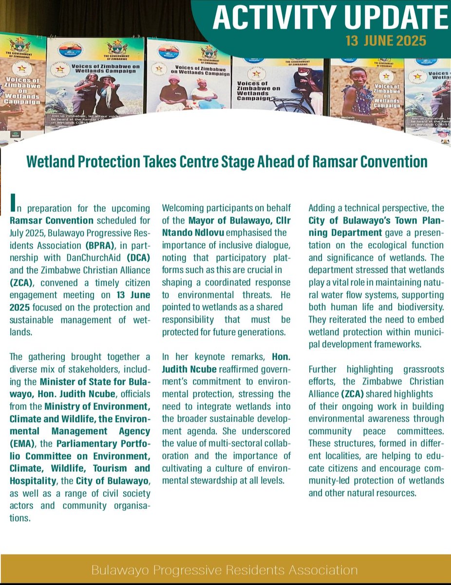 Bulawayo Progressive Residents Association (BPRA) tweet media