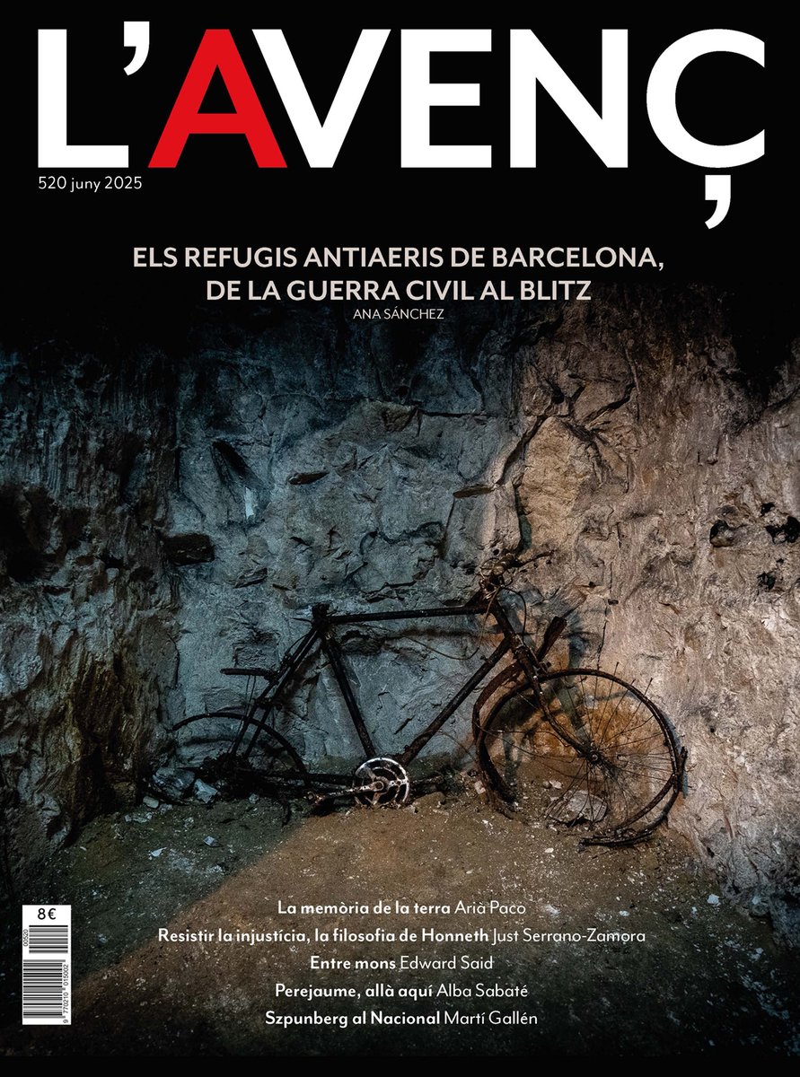 L'AVENÇ (@l_avenc) on Twitter photo Aquest mes, posem el focus en la tenacitat i la defensa enfront de les amenaces.
<a href="/ana_sanchez_b/">Ana Sánchez</a> s'endinsa en els túnels de Ramsgate, i en l'impacte que els refugis antiaeris de Barcelona van tenir en el Regne Unit.
INFO, COMPRA I SUBSCRIPCIONS: lavenc.cat/noticia/465/pa… Aquest mes, posem el focus en la tenacitat i la defensa enfront de les amenaces.
<a href="/ana_sanchez_b/">Ana Sánchez</a> s'endinsa en els túnels de Ramsgate, i en l'impacte que els refugis antiaeris de Barcelona van tenir en el Regne Unit.
INFO, COMPRA I SUBSCRIPCIONS: lavenc.cat/noticia/465/pa…
