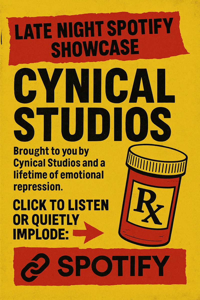 CynicalStudios_'s tweet image. 🌙 🎶 :
spotify.link/BT1qdXhniUb