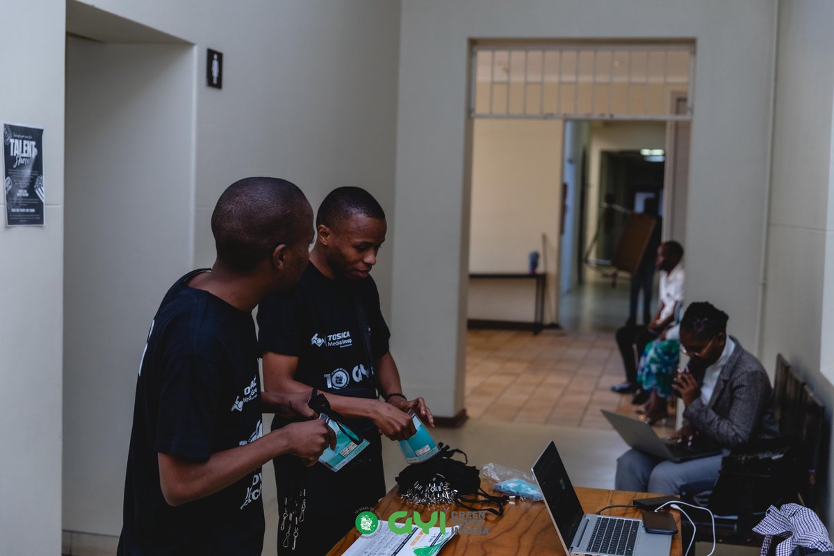 GYI_SA's tweet photo. Green Innovator's Pre-pitch session📍

Young innovators are checking in and getting ready to pitch their green solutions.

@cocacolaza @polyco_sa @dstigovza @transnet_soc @standardbanksa  @playyourpartsa @brandsouthafrica

#GYI2025 #GYI10years #CCBSA #Sustainability https://t.co/gxTQfCMNbD